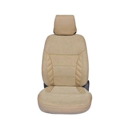 Khushal Tata Tiago Car Seat Cover Jute and Leatherite Front and Back ...