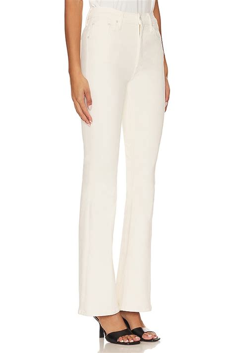 MOTHER High Waisted Weekend Skimp in Marshmallow | REVOLVE