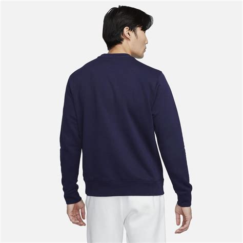 Nike Paris Saint-Germain Club Men's French Terry Crew-Neck Sweatshirt ...