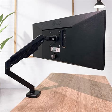 YOODESK S100 Single Monitor Arm for 13-32" Screens | Gas Spring VESA ...