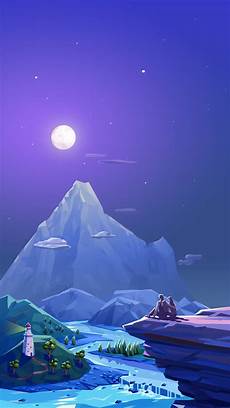 Home Screen Simple Wallpaper For Mobile by Homescreen Nighttime 640x1136 Minimalist Artwork Home Screen Simple Wallpaper For Mobile