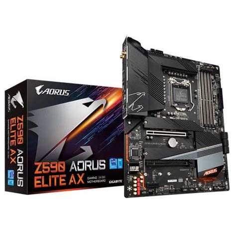Buy GIGABYTE Z590 Aorus Elite AX Wifi DDR4 Intel Motherboard ...