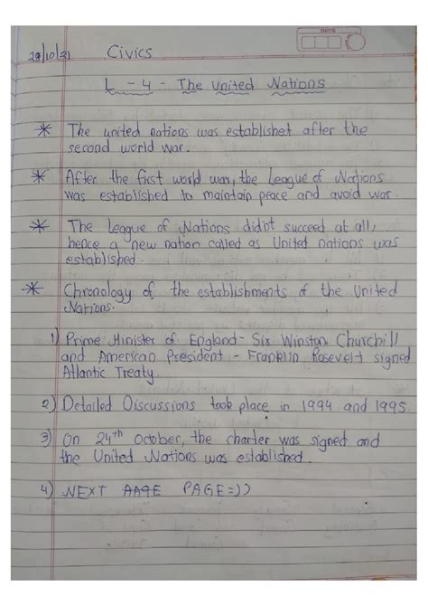 Image result for Class 9 Un Example