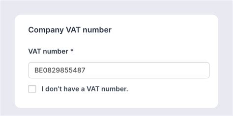 Image result for VAT identification number VAT Number Explained