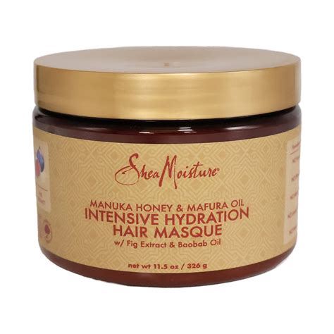 Shea Moisture Manuka Honey Mafura Oil Intensive Hydration Hair Masque ...