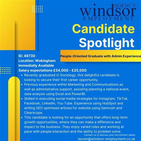 📣 Seeking Your Next Administrative, Project Support, or Entry-Level Marketing Superstar? 🌟 We ...