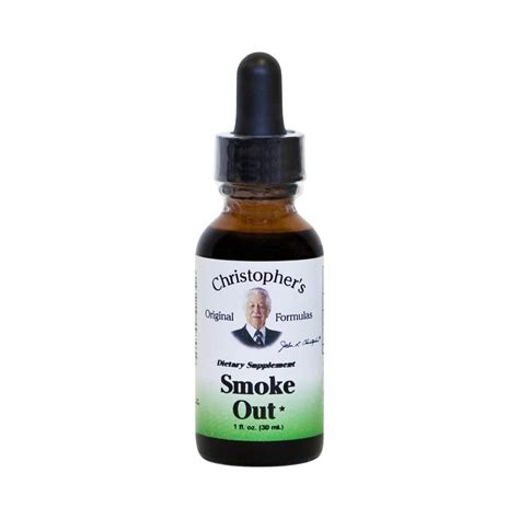Christopher's Original Formulas, Smoke Out, Alcohol Extract, 1 Oz ...