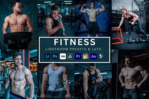 Fitness Gym Lightroom Presets & Luts Afbeelding door presetsroom ...