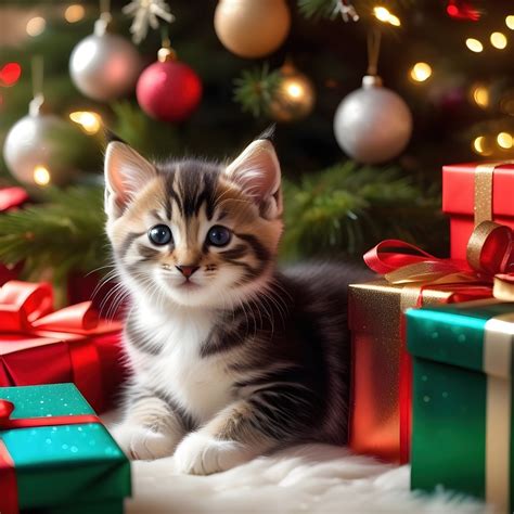 Image result for Python Christmas Kitten