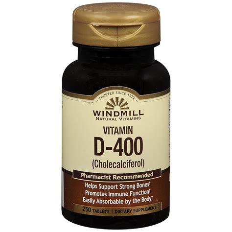 Vitamin D-3 400 IU Tablets – 250’s – Medcare | Wholesale company for ...