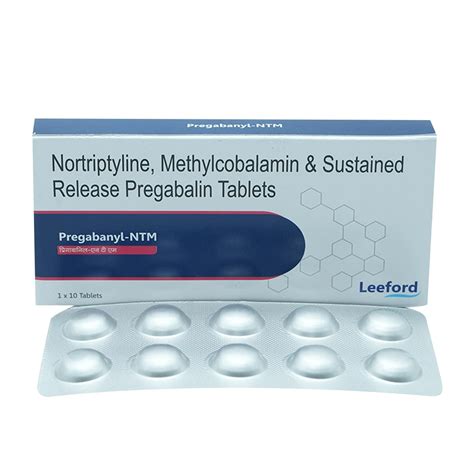Pregabanyl - NTM - Strip of 10 Tablets : Amazon.in