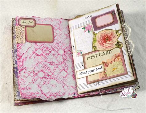 27 Tutorials On Using Book Pages in Junk Journals 的图像结果