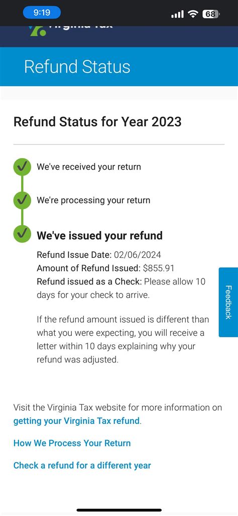 State refund : r/Virginia