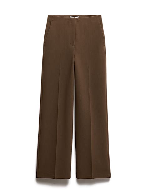 Buy Tailored Relaxed Straight Leg Trousers at Marks & Spencer