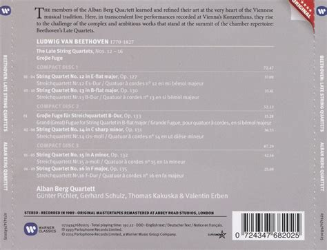 Image result for Late Beethoven String Quartets