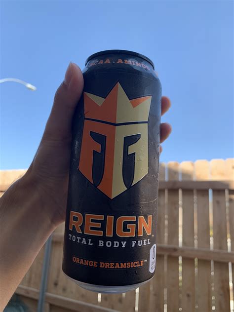 REIGN orange dreamsicle, thoughts? : r/energydrinks