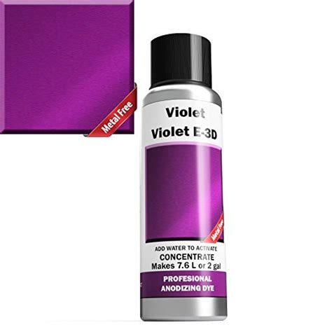 Professional Aluminum Anodizing Dyes | Violet E-3D | Light to Rich ...