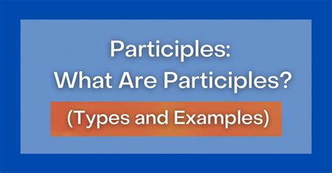 Image result for Participle Examples