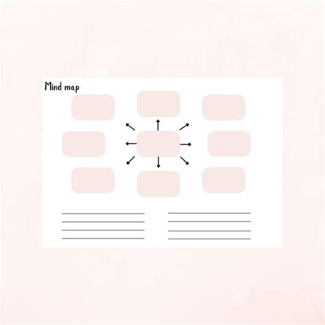 Mind Map Worksheet 的图像结果