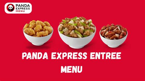 Panda Express Entree Menu With Prices, Calories, & Nutrition