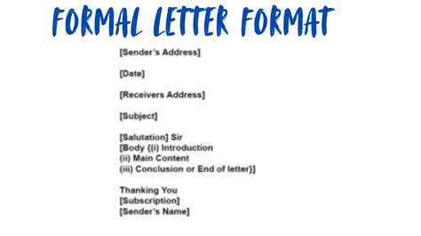 Official Letter Format 的图像结果