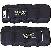 GRS® Wrist/Ankle Weights 1 kg (Half Kg 1/2 kg Each x 2 pc), rubber ...