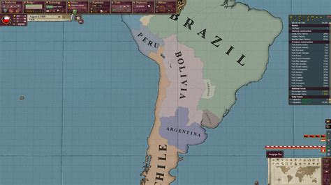 AI Bolivia had to get creativ to find a coastline in my unmodded Chile ...