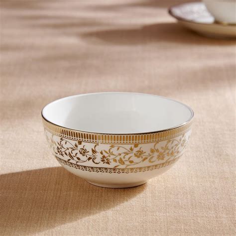 Buy Midas Bone China Printed Katori - 240ml from Home Centre at just ...