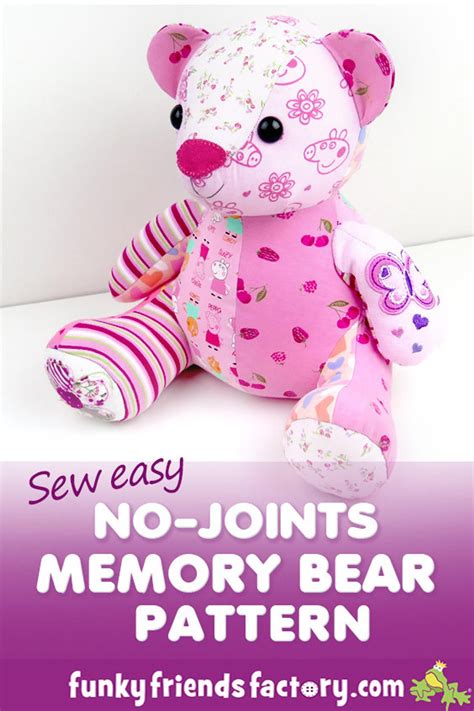 Image result for Memory Teddy Bear Patterns Free