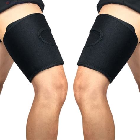 Buy DIALDRCARE Thigh Neoprene Adjustable Support Brace Thigh Bandage ...