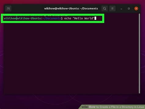 Image result for Create New File in Directory Linux