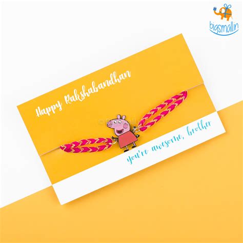 Buy Peppa Pig Rakhi Online At Best Price In India 2025 – Bigsmall.in