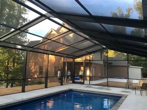 Image result for Pool Screen Enclosure Structure Construction