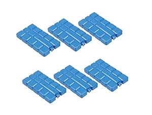 Invero Set of 6 Reusable Freezer Ice Blocks 200ml - Cools & Keeps Food ...