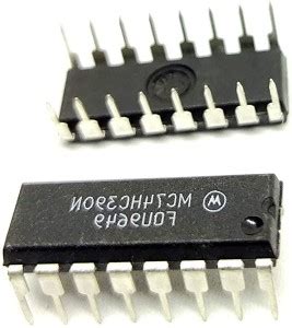 INVENTO 2Pcs 74390 IC 74HC390N Asynchronous Dual Decade Counter, HC ...