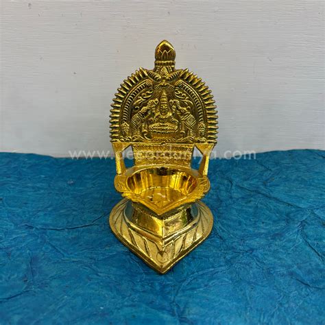 Gajalakshmi / Kamakshi Amman Vilakku - RJ12-PR – Decor Duniya