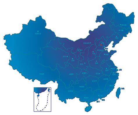 中国地图高清版大图_ai - 大小:271k-元素素材 背景边框 免费下载-爱给网