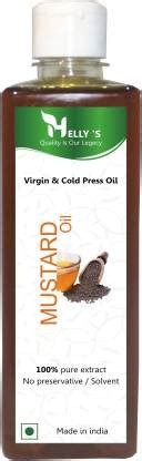 Helly's | Pure and Natural | Cold Pressed | Mustard Oil Plastic Bottle ...
