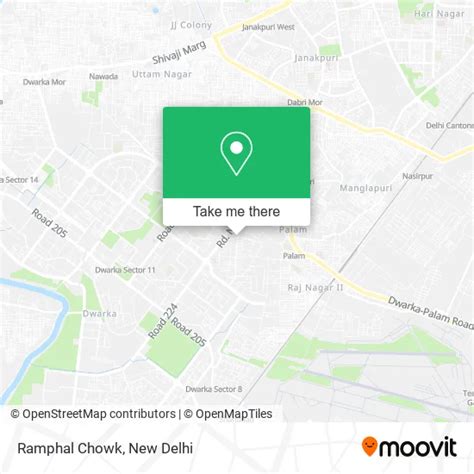 How to Get to Ramphal Chowk in Delhi by Bus or Metro?