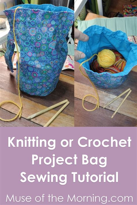Image result for Knitting Project Bag Tutorial