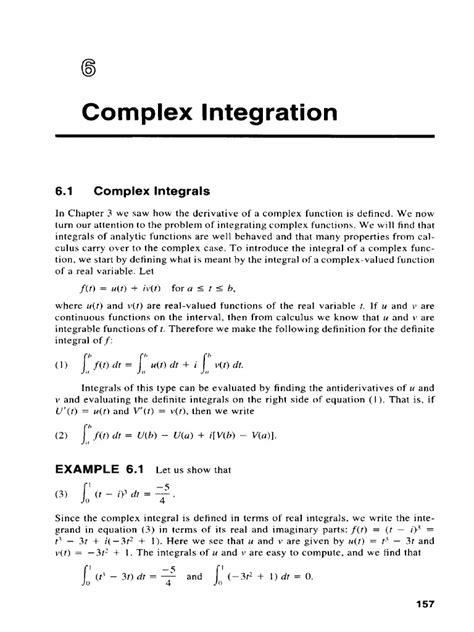 Image result for Complex Integrals