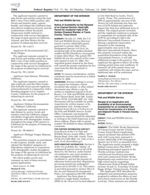 Fillable Online gpo take (locate and monitor nests) the least - gpo Fax ...