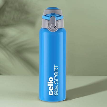 Cello Punch Stainless Steel, Double Walled, Vacusteel Water Flask,600 ...