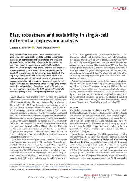 Bayesian Approach To Single Cell Differential Expression Analysis 的图像结果