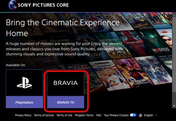 SONY PICTURES CORE (BRAVIA CORE): Frequently Asked Questions (FAQ ...