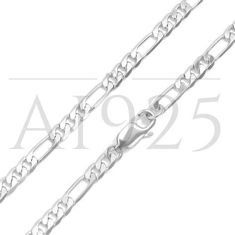 925 Sterling Silver Figaro Chain | AI925