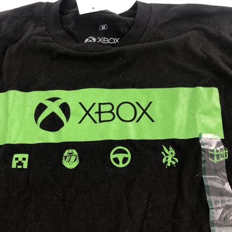 Buy XBOX Ripple Junction Men's Medium Black T-Shirt Vide Game Gamer ...