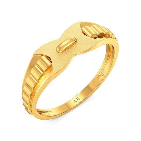 Joyalukkas 22 k (916) Bombastic Designer Mens Gold Ring : Amazon.in ...