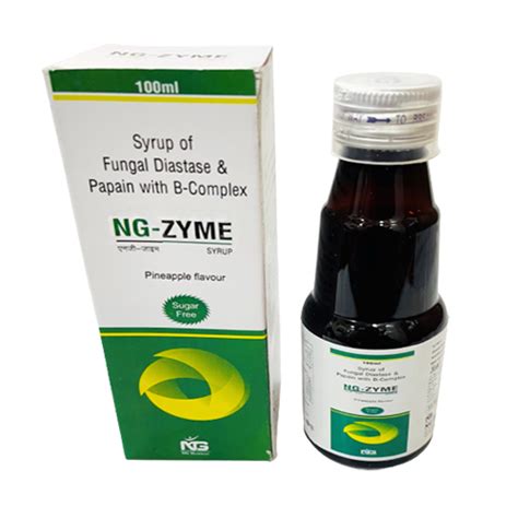 NG-ZYME 100ml Syrup NG Healthcare