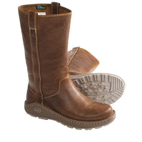 Womens Tall Leather Work Boots at Suzanne Prince blog